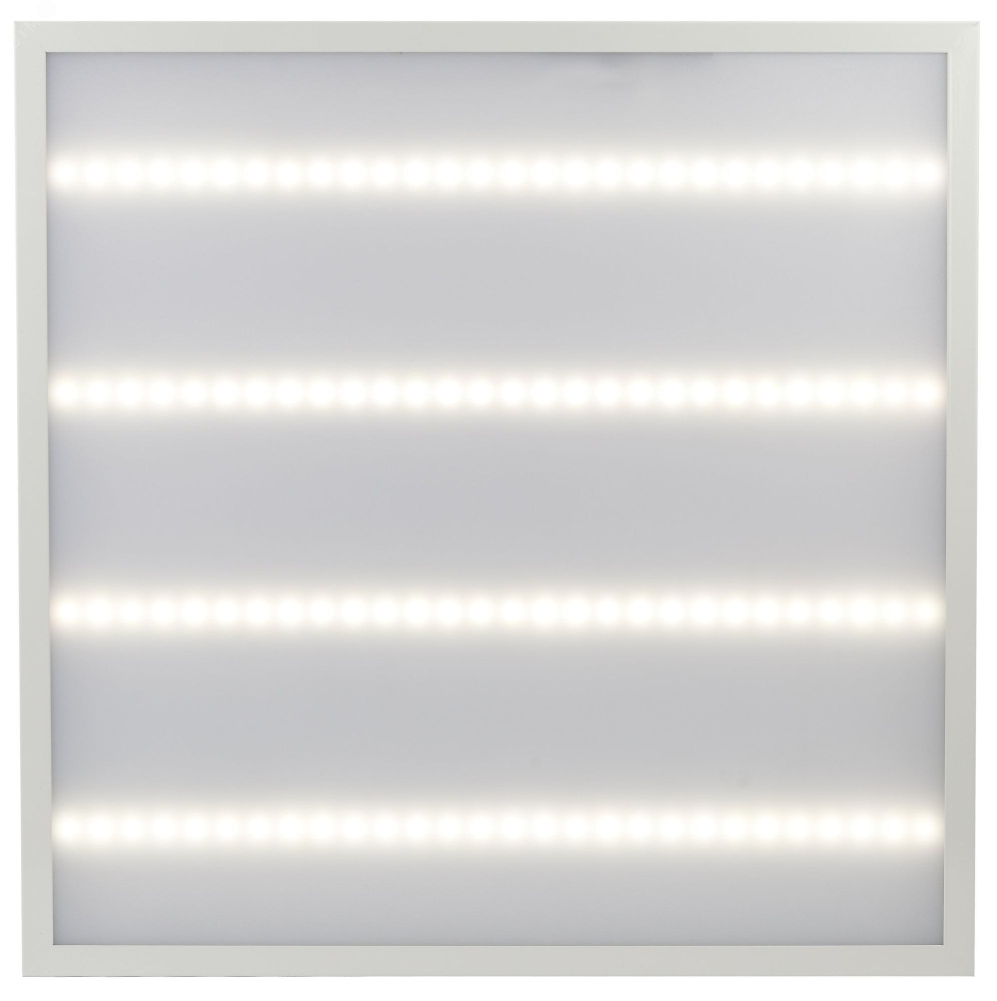 Светильник светодиодный SPO-6-36-4K-M (4) 36Вт 4000К IP40 3060лм 595х595х19 с драйвером панель матов. Б0039319