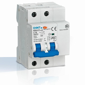 Устройство защиты при дуговом пробое (УЗДП) NB4LE-AFD 2P C20 тип A 30мА 335357