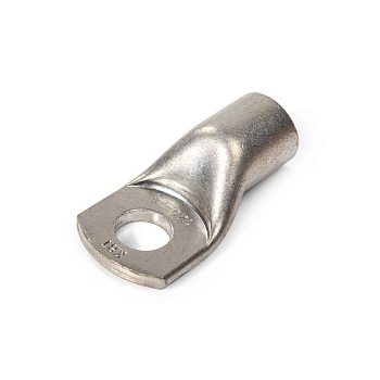 ТМЛ-Р 120-12 - Наконечник кабельный медный луженый с обратным радиусом контактной площадки кольцевой М12 под опрессовку проводов сечением 120 мм2