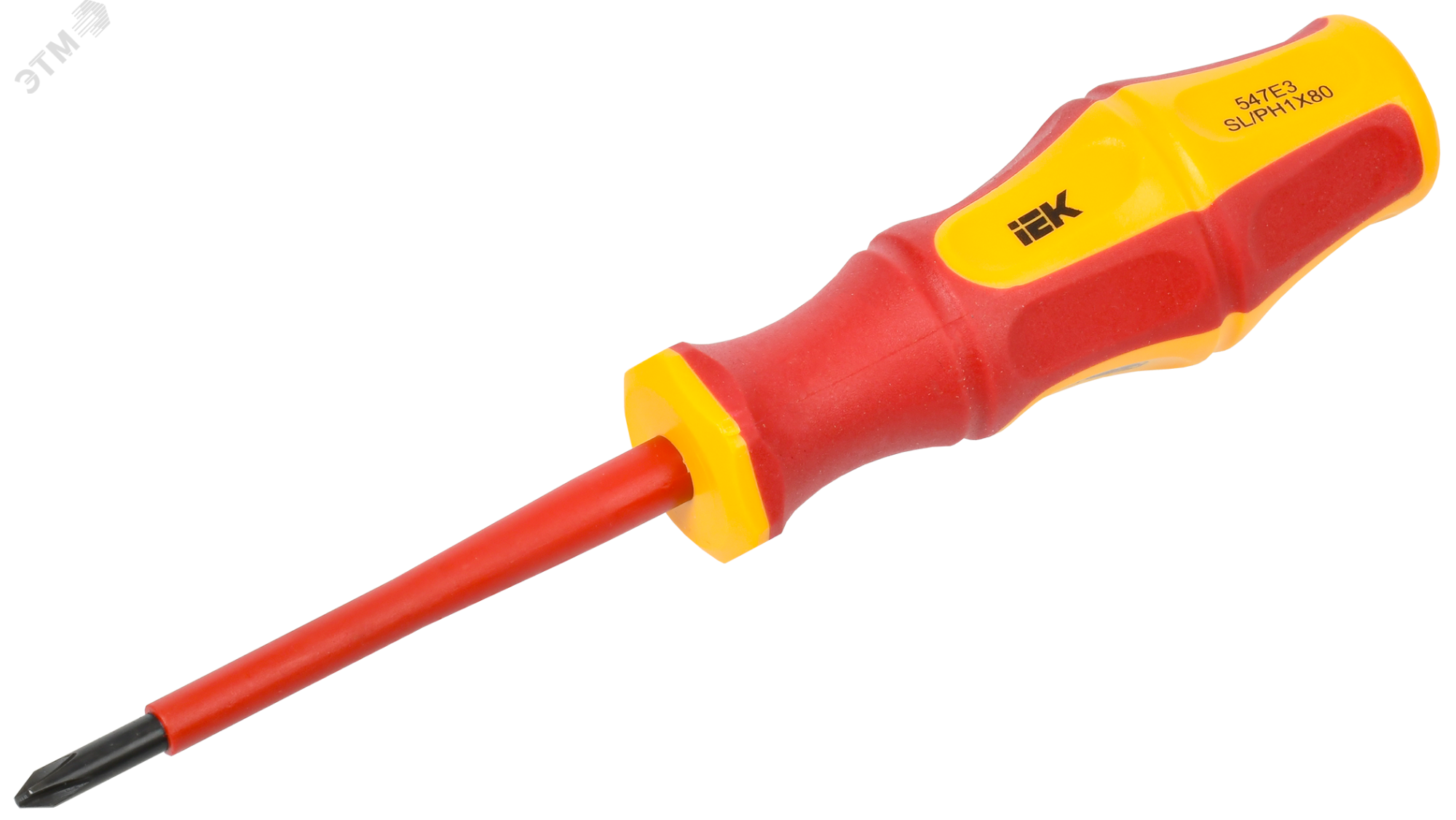 Отвертка диэлектрическая PH/SL1х80 К3 ARMA2L 3 A2L3-SC30-K3-HS-10-080