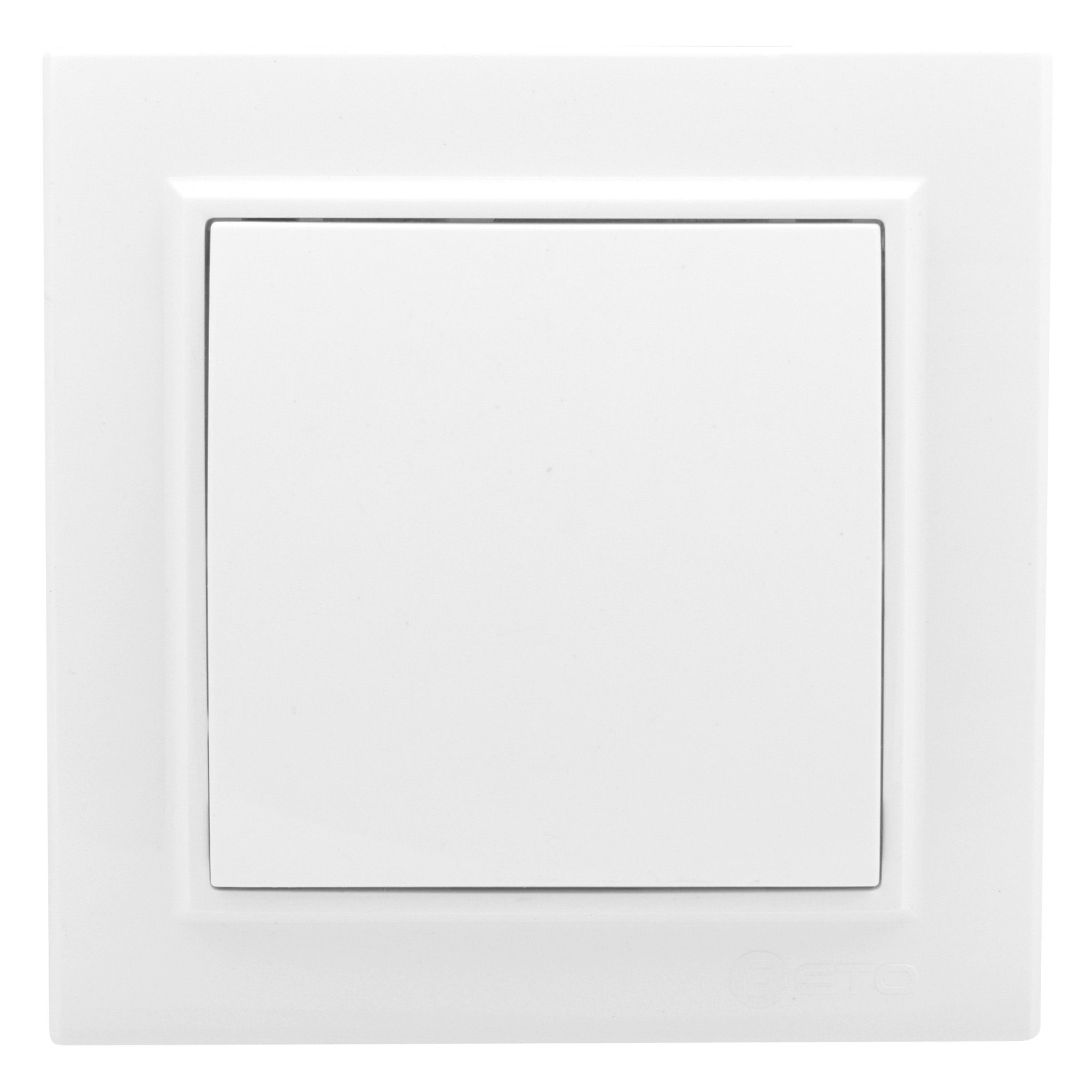 Минск Кнопка нажимная СП, 10А, белый ERV10-028-10