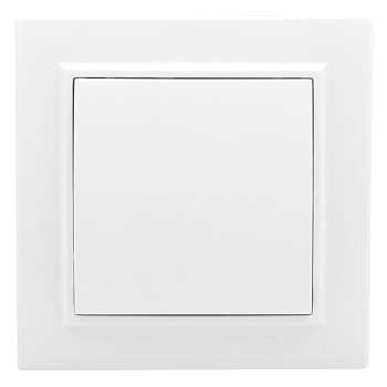 Минск Кнопка нажимная СП, 10А, белый ERV10-028-10