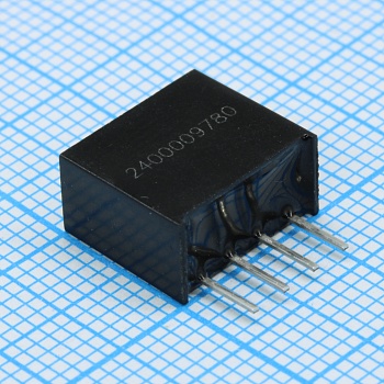 B2424S-1WR3 - Преобразователь DC/DC мощность, Вт: 1 вход 24В выход 24В изоляция: 1500В