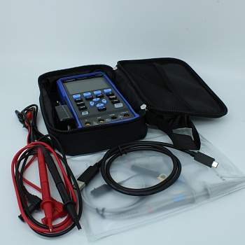 HDS2202 - Портативный 2-х канальный осциллограф 200 МГц с русским интерфейсом