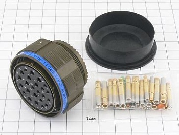 Розетка СНЦ144К-24/25РО11-NWК "5"