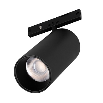 Светильник MAG-MICROCOSM-SPOT-R35-5W Warm3000 (BK, 36 deg, 24V) 043252 - Светильник для магнитных треков MAG-MICROCOSM шириной 11 мм. Мощность 5 Вт, св. поток 373 лм, 75 лм/Вт, ТЕПЛЫЙ 3000 K, CRI>90, угол 36°, напряжение питания 24 В. Черный фигурный корп