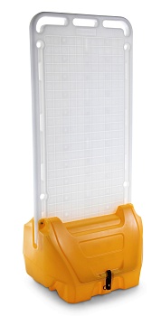 spc309075 - SPHS1-BB1-YE Мобильная станция для устранения проливов SitePoint, размер 755x1725x595 мм, цвет-желтый/белый, 1 шт.