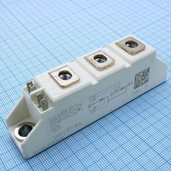 SKKT57/16E - Силовой тиристорный модуль