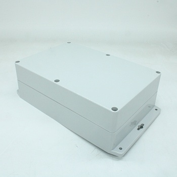 G232MF-IP67 - Герметичный корпус из поликарбоната с фланцем, IP67, светло-серый