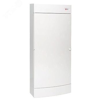 Щит распределительный навесной "Unix" белая дверь 4х12 модулей IP40 PROxima ux-4x12-nw