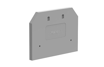 Торцевая крышка 216101 - Торцевая крышка для клемм TA16, цвет: серый