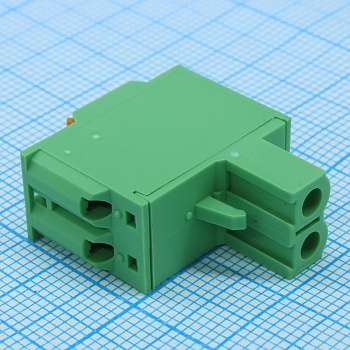 2EDGKDH-5.08-02P-14-00A(H) - Колодка клеммная съемная 2 контакта шаг 5.08мм