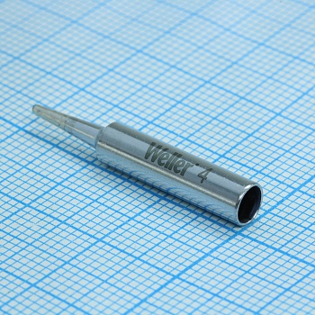 XNT 4 soldering tip 1,2mm - Жало для паяльника WXP65/WP65/WTP90, конус скошенный 45° 1,2мм, L=29,5мм
