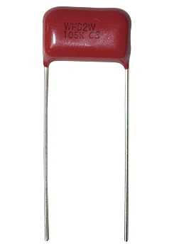 ECWFD2W684J - Конденсатор металлоплёночный полипропиленовый 0.68мкФ ±5% 450В (17.5х6.7х9.9мм) радиальный 15мм 110°С россыпь