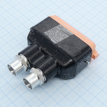 РШАГКП-14-2 розетка - Соединитель  низкочастотный, прямоугольный, внутреннего монтажа