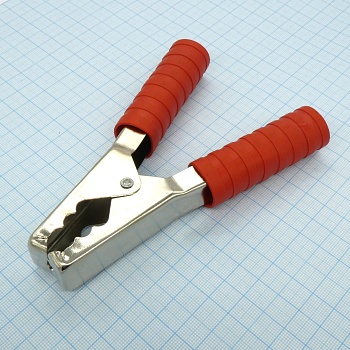 AG-T230-P-HY-R - Зажим "Крокодил" с изолятором, 200-300А, 150мм