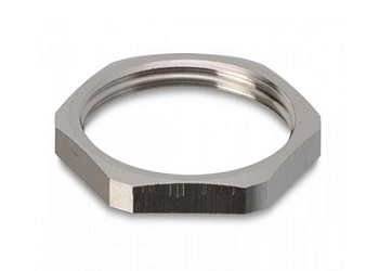 Гайка M12  F0.000.1010.7 - Гайка, M12x1,5, латунь, тип покрытия: никель