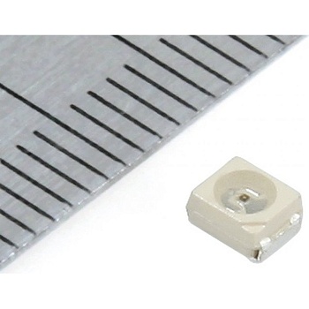 KA-3528SURC - Светодиод smd 3,5х2,8мм/красный/628нм/110-230мкд/прозрачный/120°