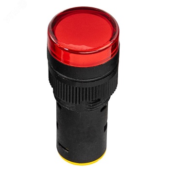 Лампа AD16DS(LED) матрица D16мм красный 110В AC/DC 357830