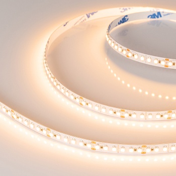 Лента RT-A180-8mm 24V Warm2700 (14.4W/m, IP20, 3528, 5m) 017419(1) - Гибкая лента, светодиоды smd 3528, 180шт/м (900шт на 5м), белая плата 8мм, скотч 3М. Цвет ТЁПЛЫЙ 2700-2900K. Питание 24V, мощность 14.4 Вт/м (72 Вт на 5м), угол 120°, высокая цветопереда