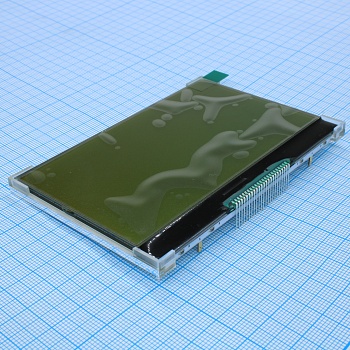 WO240128A-TFH# - ЖКИ графич, 240 х 128, COG, FSTN Positive/Transfl, подсв. LED Белая, VDD = 3V, 6 o'cl, -20...+70C