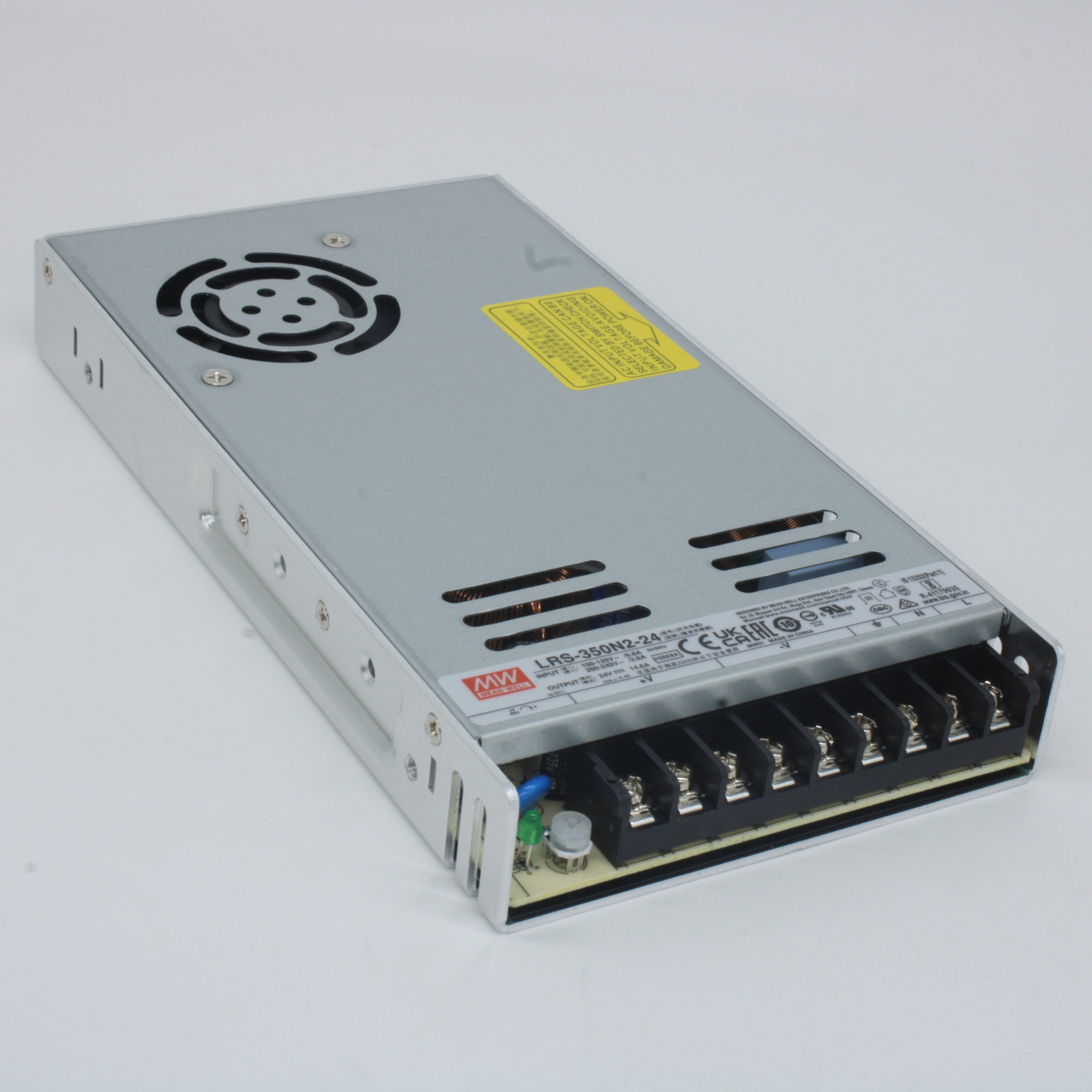 LRS-350N2-24 - Преобразователь АC/DC в кожухе, 350 Вт, выход 24 В/14.6 А