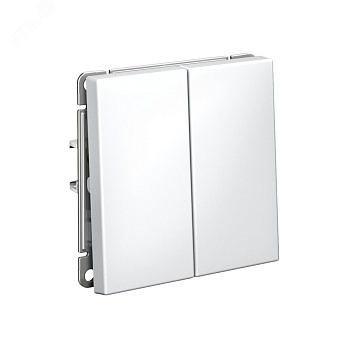 Переключатель 2-кл. ArtGallery (сх. 6/2) 10AX механизм бел. SE GAL000165