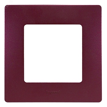 ETIKA Рамка 1 пост сливовая 672561