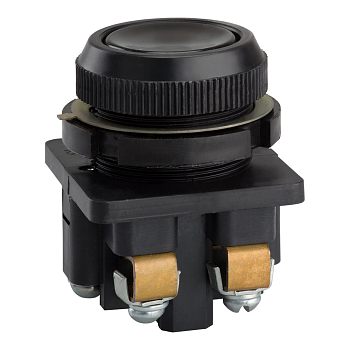 Выключатель кнопочный КЕ 011-У3-исп.4-(черный) 264483