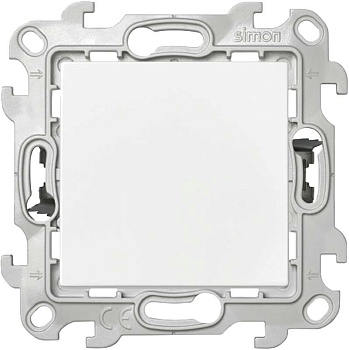 Переключатель проходной 1-кл. 1п 2мод. СП 24 10А IP20 Push&Go механизм бел. 2420251-030