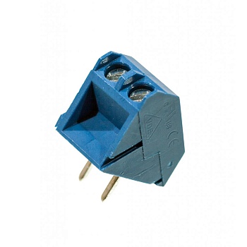 DG330-5.0-02P-12-00A(H) - Винтовой клеммный блок c рельефной обоймой, 2 контакта. Серия DG330-5.0