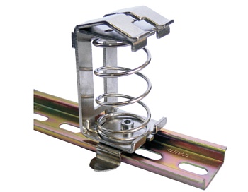 Зажим кабельный UBK 15-32T2 - Зажим для подключения экранированного кабеля, для кабеля: 15-32 мм, тип монтажа: DIN 35