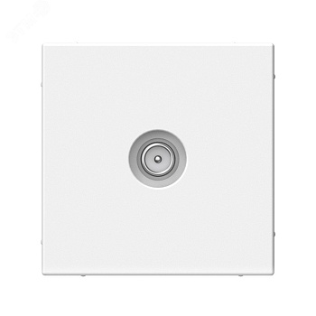 ARTGALLERY TV ТВ розетка проходная 4DB, механизм, лотос GAL001392