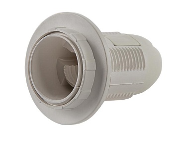 Патрон Е27-ППК пластиковый с прижимным кольцом 4690612032337