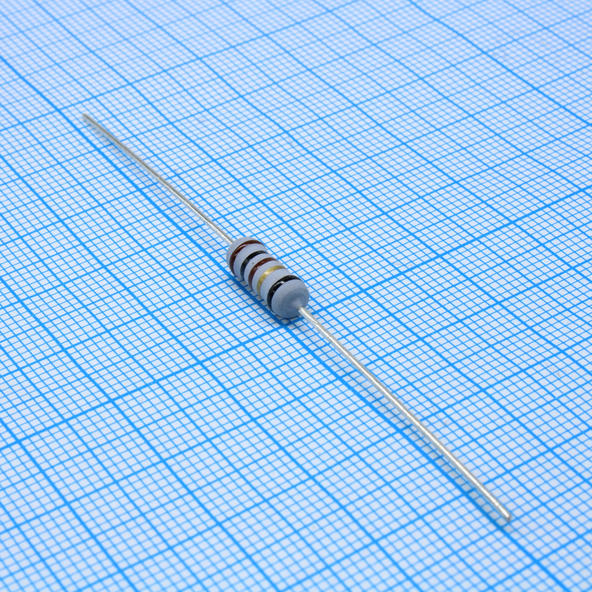 WR100100RJBP075 - Резистор проволочный постоянный 1Вт 100Ом ±5% ±300ppm/°C