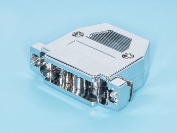 DN-25C - Корпус разъема 25 контактов, металлизированный