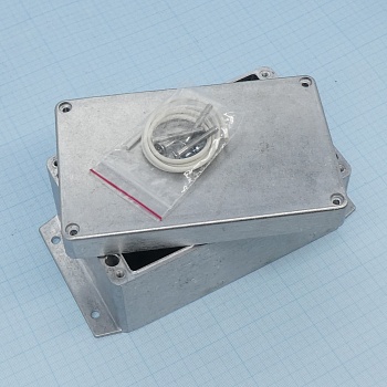 G117MF - Герметичный алюминиевый корпус с фланцами, IP65, некрашеный