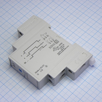 80.41.0.240.0000 - Модульное реле времени - задержка отключения по сигналу (BE); 1 перекидной контакт 16А (~/= 24-240В AC/DC)