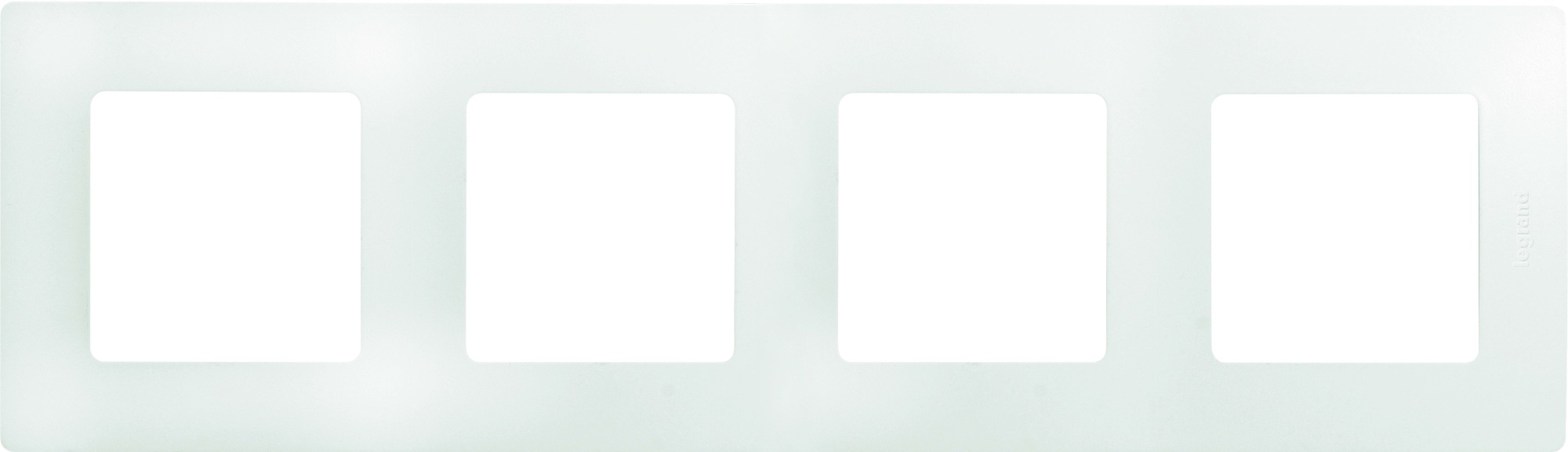 Рамка 4-м Etika бел. Leg 672504