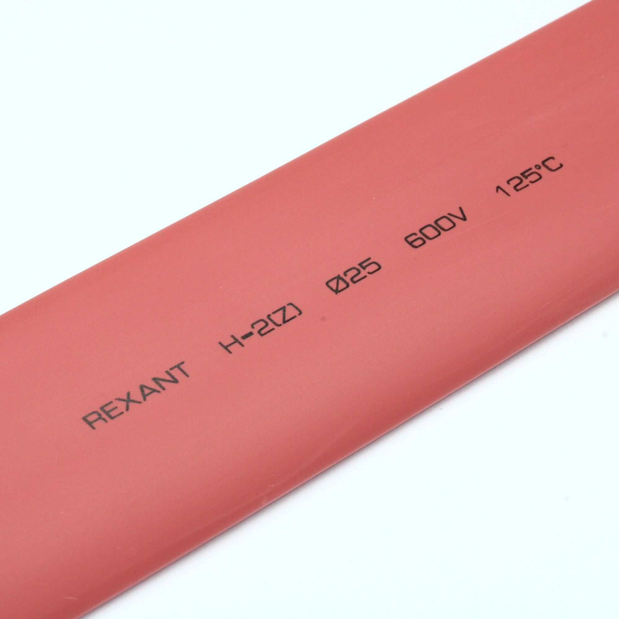 Трубка термоусадочная ТУТ нг 25,0/12,5 красная - 1м, не поддерживает горение