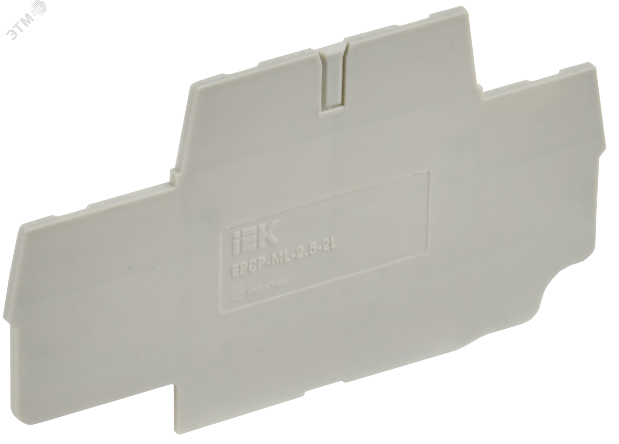 Заглушка для CP-ML 2 ур. 2,5мм2 серая YCT23-00-2-K03-002-ZGL