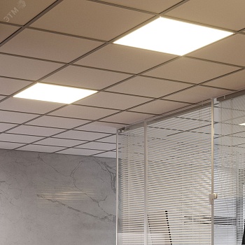 Светильник светодиодный MiR 30Вт 4000К IP40 3700лм 595х595х50мм ДВО офисный рассеив. призма G1-A0-00070-01G03-2003540