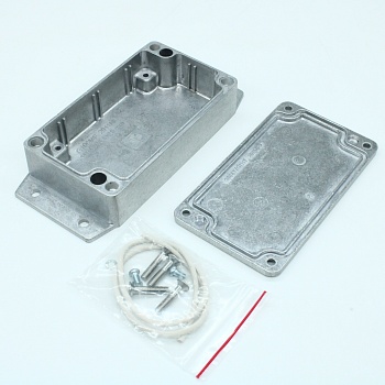 G106MF - Герметичный алюминиевый корпус с фланцами, IP65, некрашеный