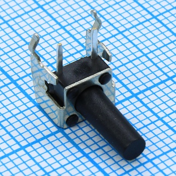 07125HIM-130G-G - Кнопка тактильная 7.3х7.1х3,85мм угловая h=8.85мм усилие нажатия130гр 0.05A 12В монтаж в отверстие