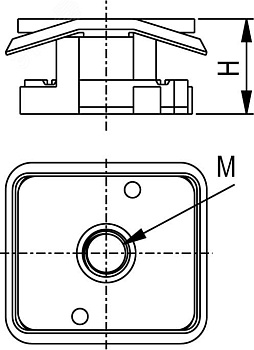 Гайка монтажная М8 CM340800