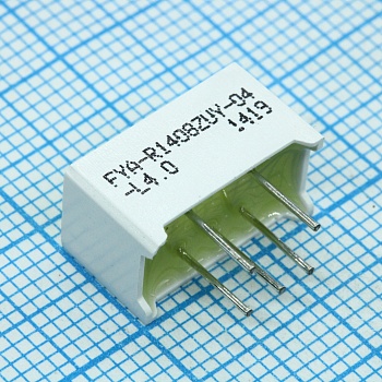 FYA-R1408ZUY-04-L4.0 - Светодиодный модуль прямоугольный 14x7.5x8мм Желтый 150-200мКд