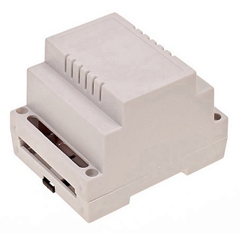 Z100J PS - Корпус пластиковый на DIN рейку, светло-серый