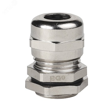 Сальник металлический PGM09-(Dпроводника 6-7мм)-IP68-КЭАЗ 350595