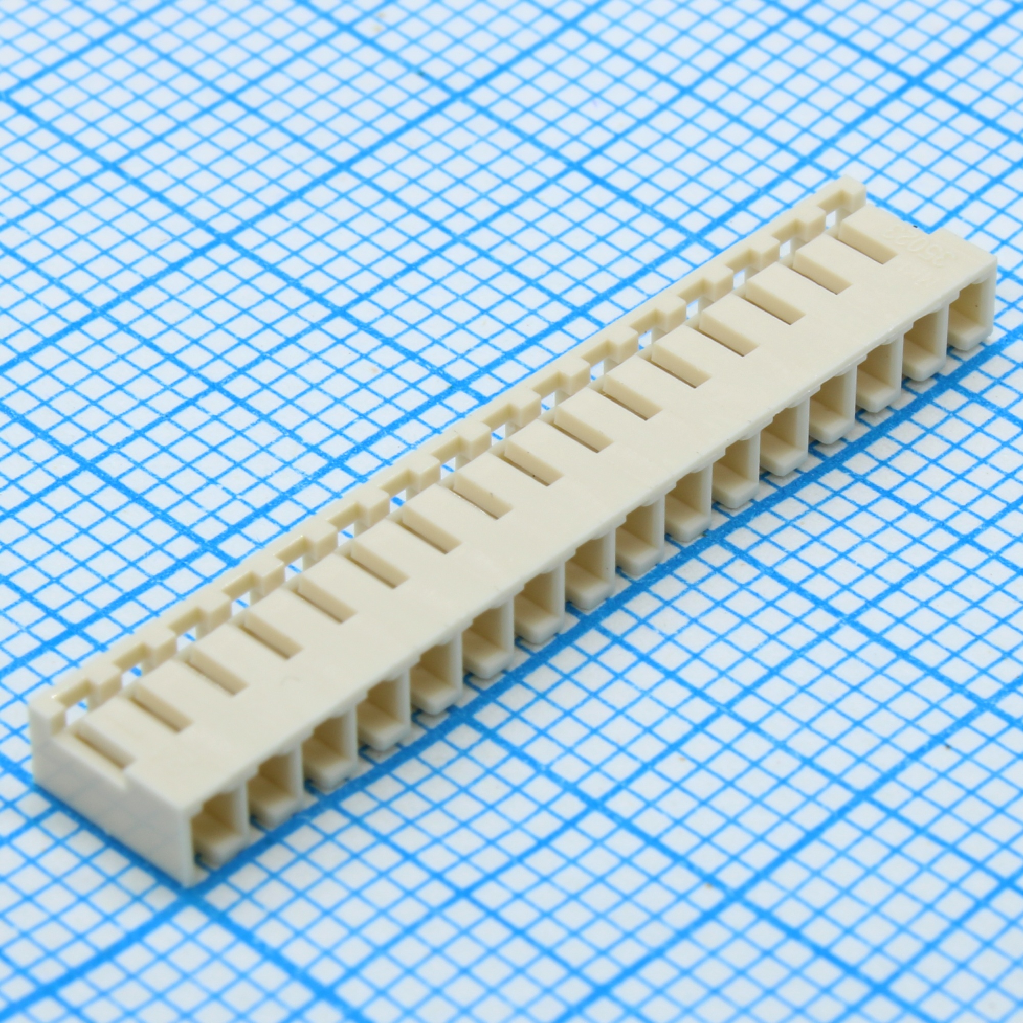 350230016 - Корпус разъема RCP 16 контактов шаг 2мм монтаж на кабель пакет