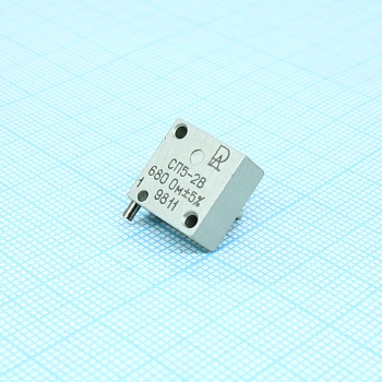 СП5-2В 1     680  ±5% - Резистор переменный подстроечный проволочный